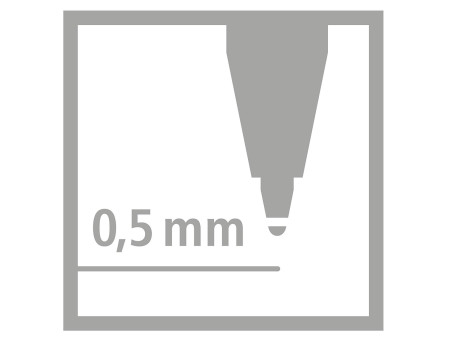 STABILO Cartouche pour stylo roller EASYoriginal, noir