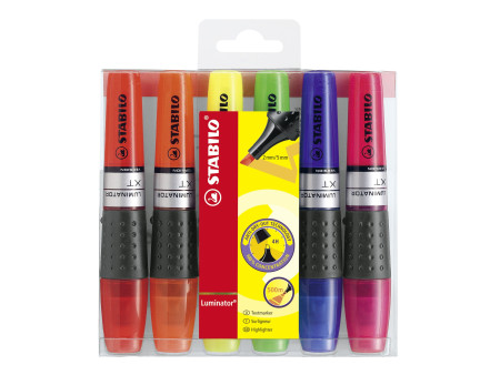 STABILO Surligneur LUMINATOR, étui de 6