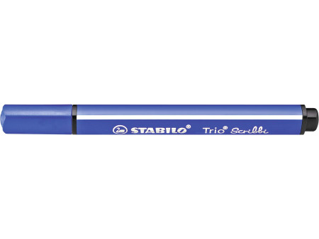 STABILO Stylo feutre Trio Scribbi, bleu