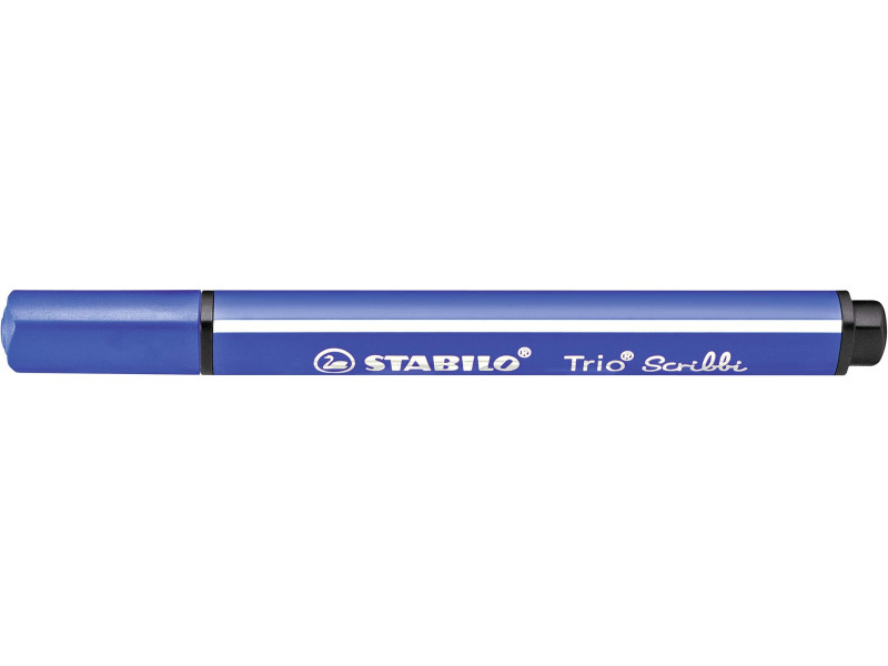STABILO Stylo feutre Trio Scribbi, bleu