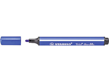 STABILO Stylo feutre Trio Scribbi, bleu