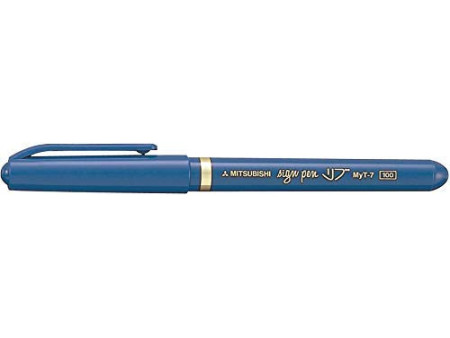 uni-ball Feutre SIGN PEN MYT7 B, bleu