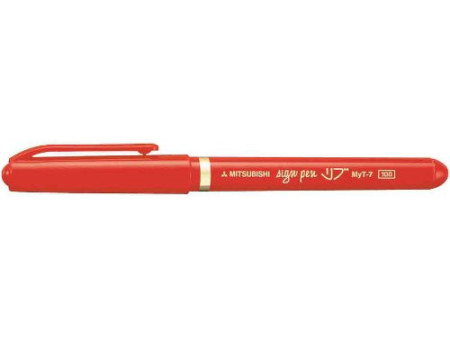 uni-ball Feutre SIGN PEN MYT7 R, rouge