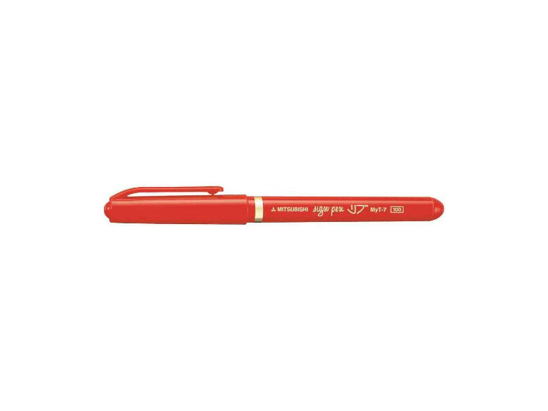 uni-ball Feutre SIGN PEN MYT7 R, rouge
