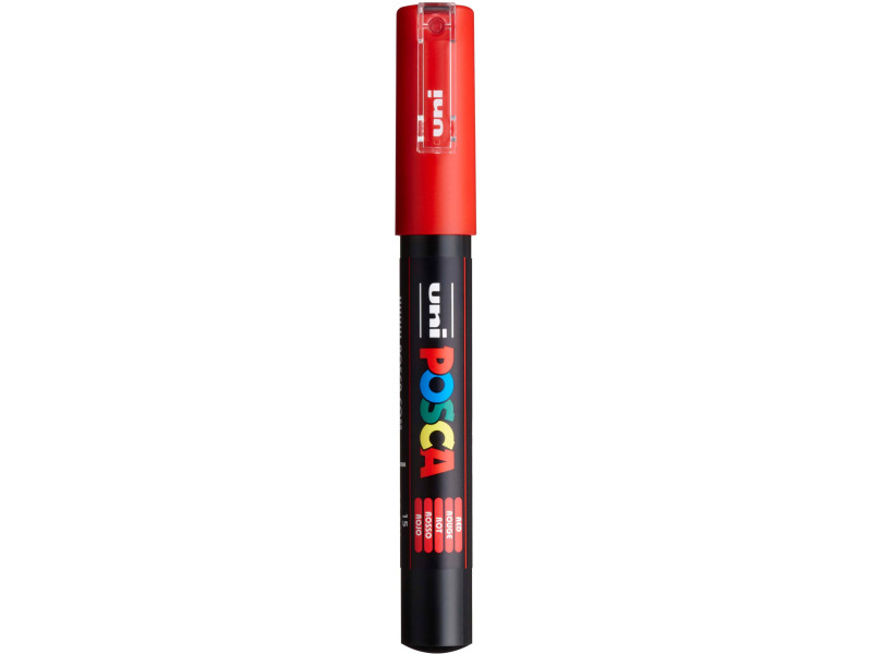 POSCA Marqueur à pigment PC1MR, rouge