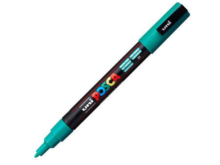 POSCA Marqueur à pigment PC-3M, vert émeraude
