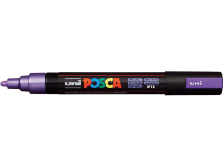 POSCA Marqueur à pigment PC-5M, violet métallique