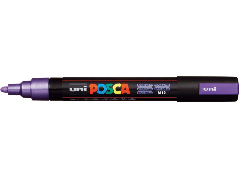 POSCA Marqueur à pigment PC-5M, violet métallique