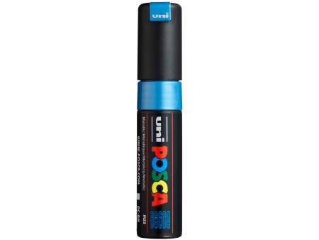 POSCA Marqueur à pigment PC-8K, bleu métallique
