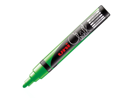 uni-ball Marqueur craie Chalk marker PWE5M, vert fluo