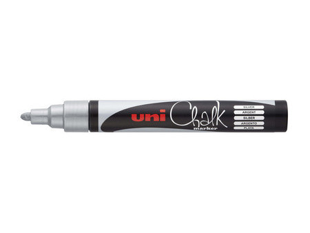 uni-ball Marqueur craie Chalk marker PWE5M, violet