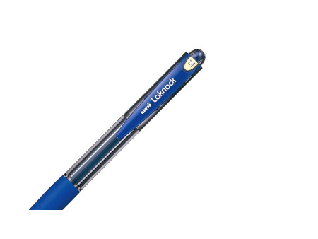 uni-ball Stylo bille rétractable Laknock, extra large, bleu