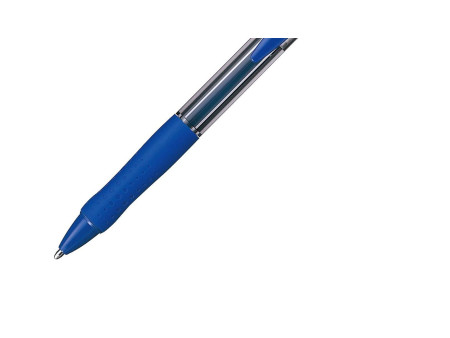 uni-ball Stylo bille rétractable Laknock, extra large, bleu