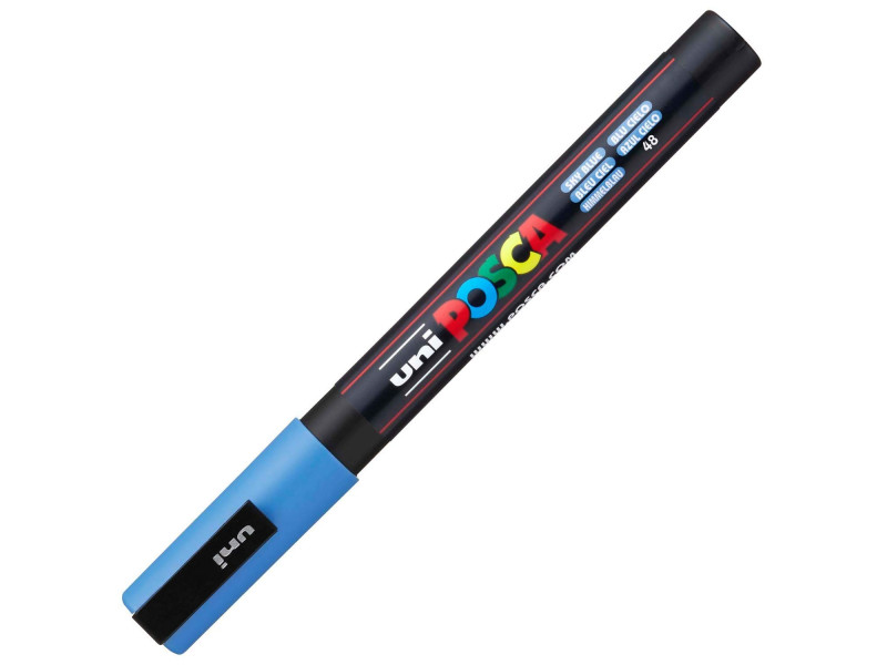 POSCA Marqueur à pigment PC-3M, bleu ciel
