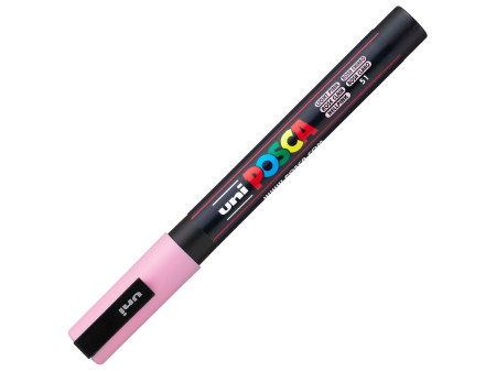 POSCA Marqueur à pigment PC-3M, rose clair