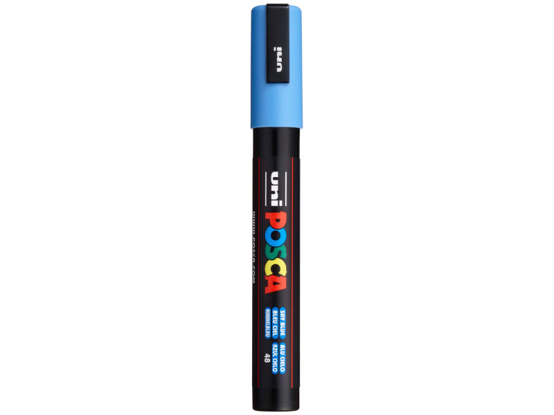 POSCA Marqueur à pigment PC-5M, bleu ciel