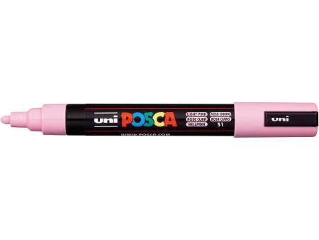 POSCA Marqueur à pigment PC-5M, rose clair