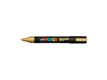 POSCA Marqueur à pigment PC5M, étui de 8, assorti couleurs