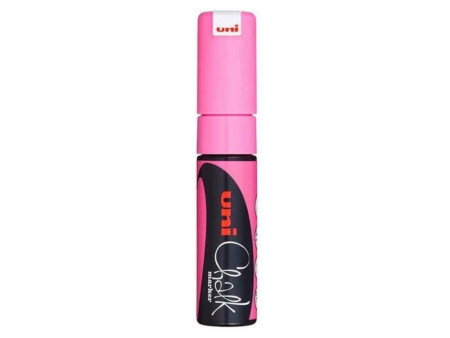 uni-ball Marqueur craie Chalk marker PWE8K, rose fluo