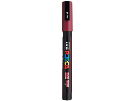 POSCA Marqueur à pigment PC-3M, lie de vin