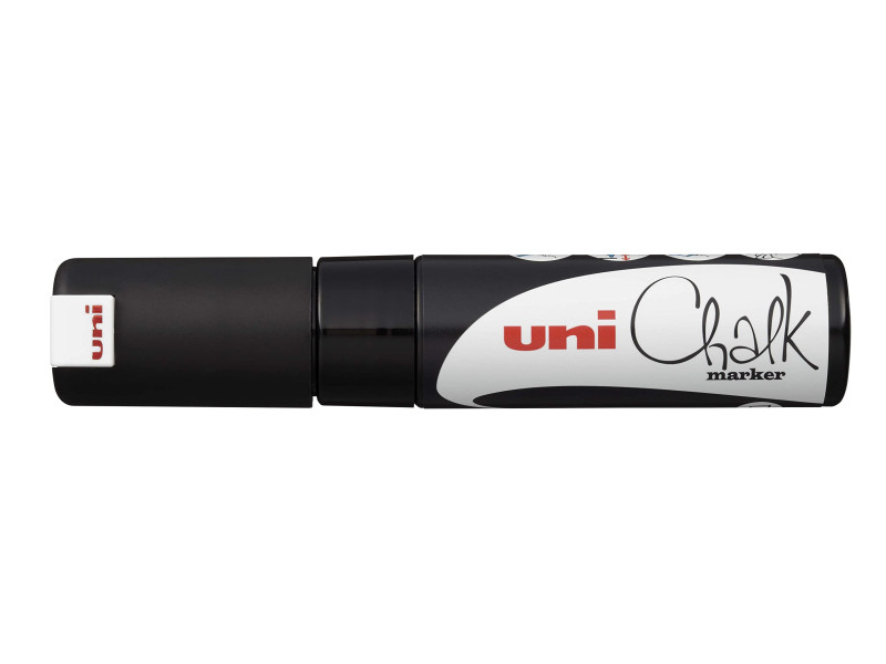 uni-ball Marqueur craie Chalk marker PWE8K, noir