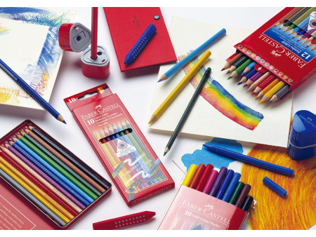 FABER-CASTELL Crayon de couleur JUMBO GRIP, jaune miel