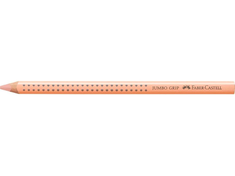 FABER-CASTELL Crayon couleur JUMBO GRIP, pêche