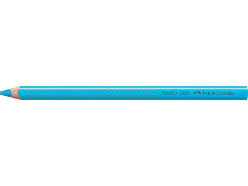 FABER-CASTELL Crayons couleur JUMBO GRIP, bleu ciel