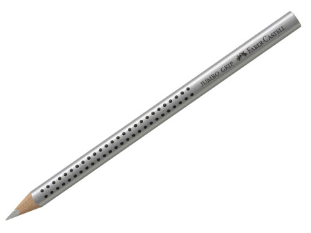 FABER-CASTELL Crayon de couleur JUMBO GRIP, argent