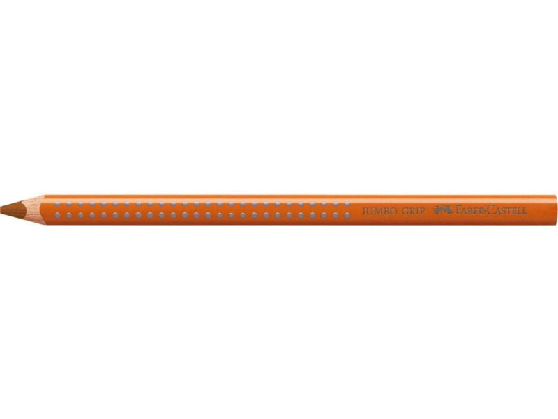 FABER-CASTELL Crayons couleur JUMBO GRIP, marron noix