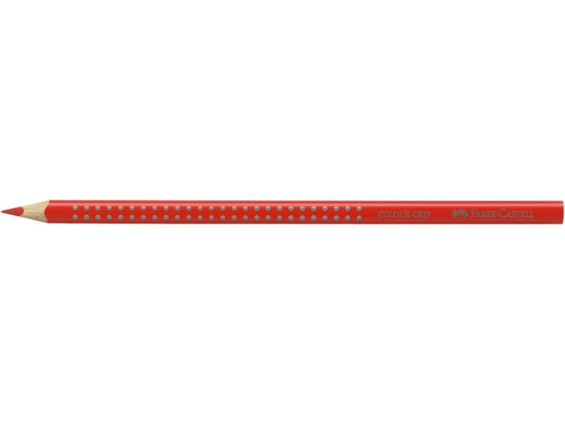 FABER-CASTELL Crayon de couleur Colour GRIP, rouge fraise