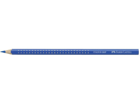 FABER-CASTELL Crayon de couleur Colour GRIP, bleu océan