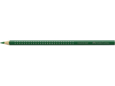FABER-CASTELL Crayon de couleur Colour GRIP, vert mousse