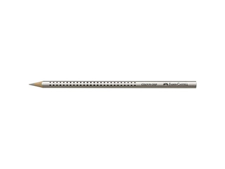 FABER-CASTELL Crayon de couleur Colour GRIP, argent