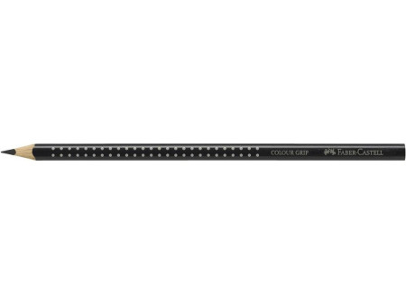 FABER-CASTELL Crayon de couleur Colour GRIP, noir