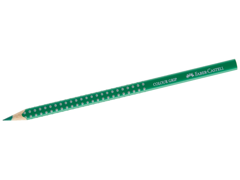 FABER-CASTELL Crayon de couleur Colour GRIP, vert