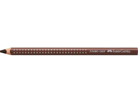 FABER-CASTELL Crayon de couleur JUMBO GRIP, marron choco