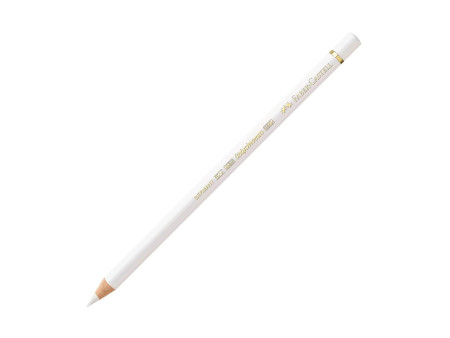 FABER-CASTELL Crayon de couleur POLYCHROMOS, blanc