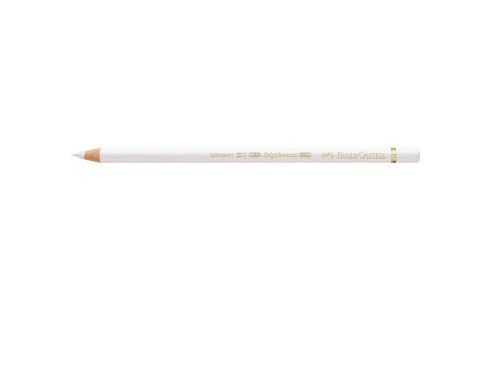 FABER-CASTELL Crayon de couleur POLYCHROMOS, blanc