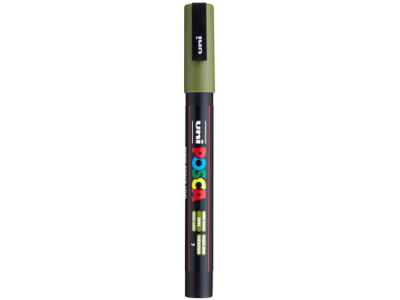 POSCA Marqueur à pigment PC-3M, vert kaki
