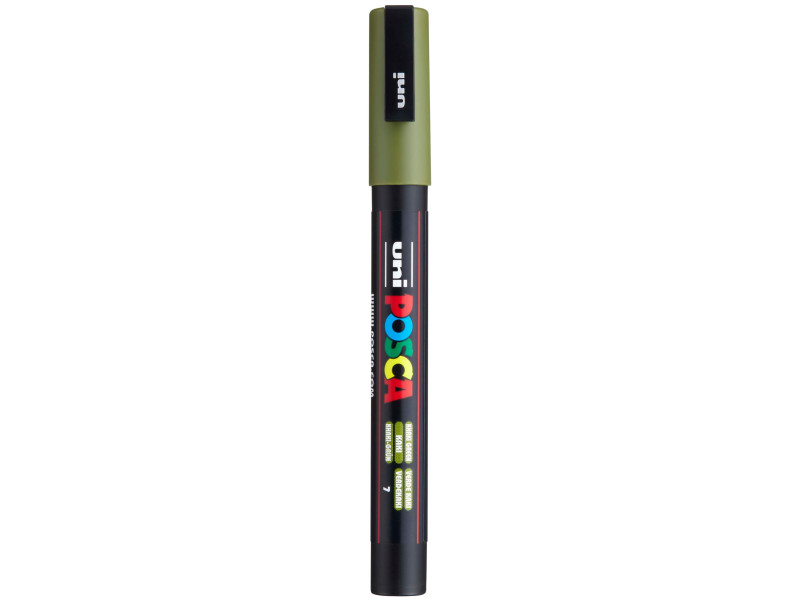 POSCA Marqueur à pigment PC-3M, vert kaki