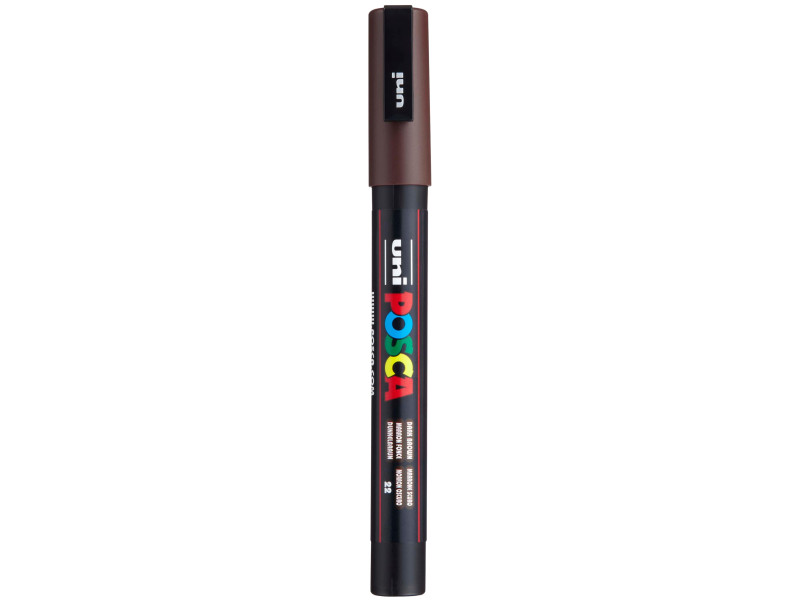 POSCA Marqueur à pigment PC-3M, marron foncé
