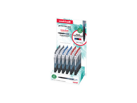 uni-ball Stylo roller gel JETSTREAM Sport, présentoir de 36