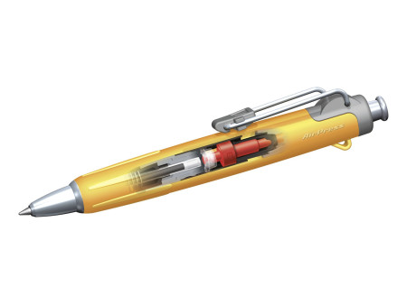 TOMBOW Stylo à bille rétractable 'AirPress Pen', noir