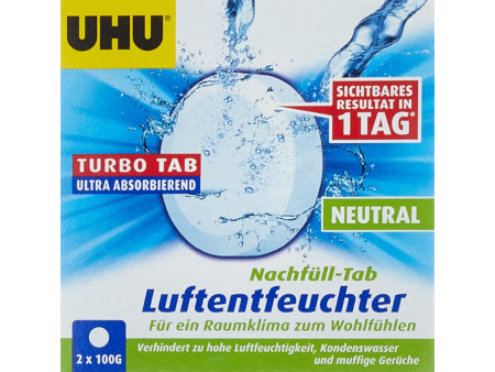 UHU Pastilles de recharge Ambiance, 2 x 100 g,neutre