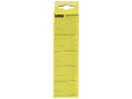 UHU Recharge de colle Low Melt, 200 g, transparent
