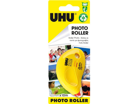 UHU Roller de colle photo roller, (l)6,5 mm x (L)9,5 m
