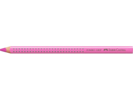 FABER-CASTELL Crayon de couleur JUMBO GRIP, rose flamant