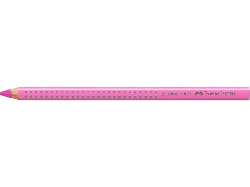 FABER-CASTELL Crayon de couleur JUMBO GRIP, rose flamant