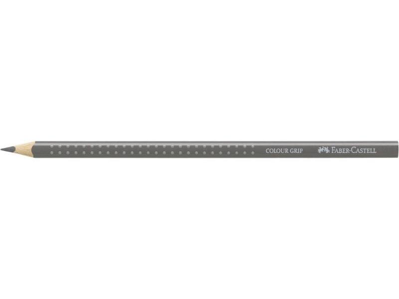 FABER-CASTELL Crayon de couleur Colour GRIP, gris chaud